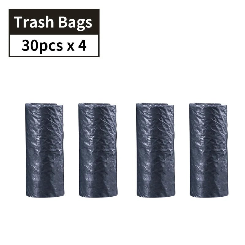 Baseus Car Trash Bin Alloy Garbage Can For Car Dustbin Waste Rubbish Basket Bin Organizer Storage Holder Bag Auto Accessories - Car Story