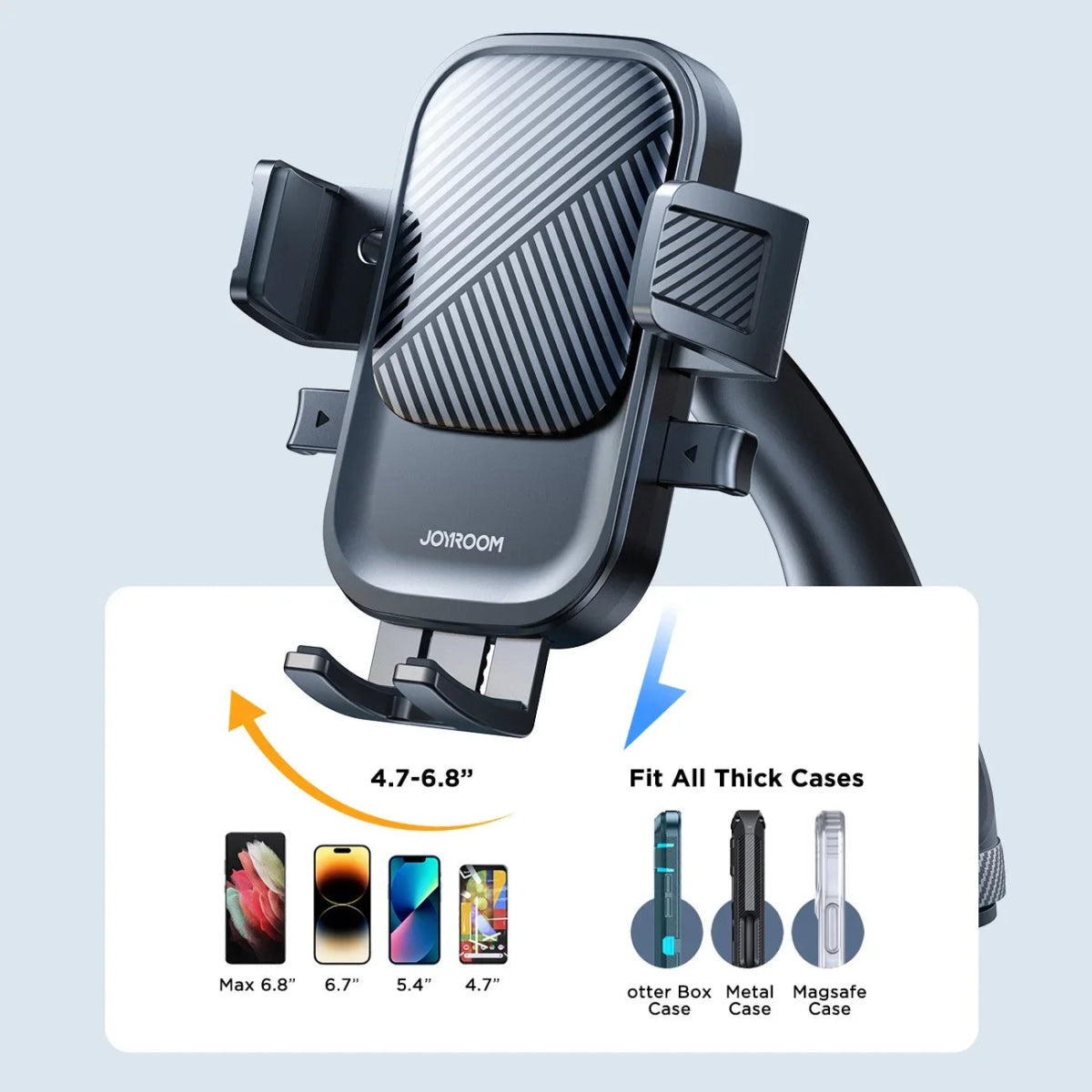 Car Phone Holder Mount Strong Suction Hands - Free - Car Story