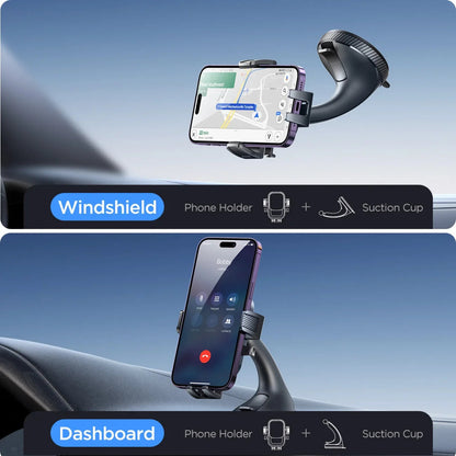 Car Phone Holder Mount Strong Suction Hands - Free - Car Story