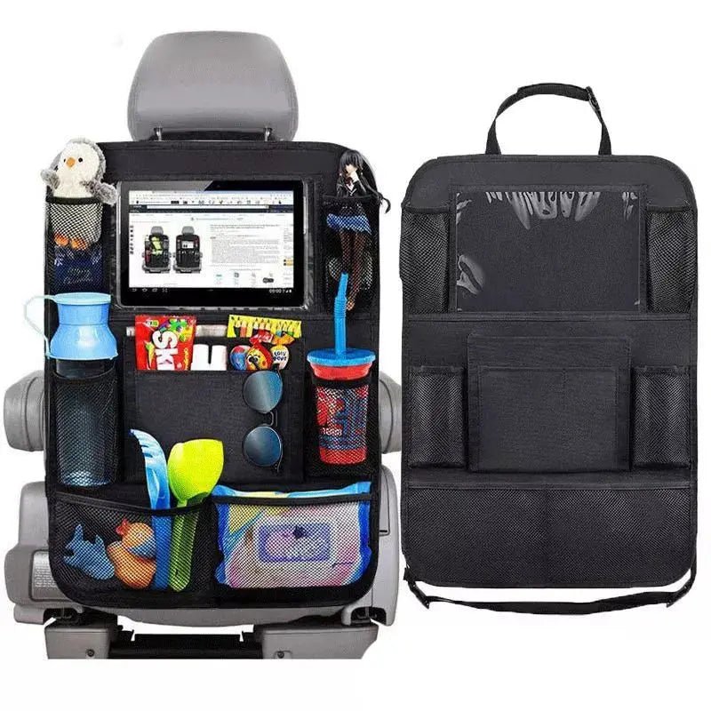 Car Seat Organizer Multifunctional Oxford Fabric Car Back Multi Pocket Storage Bag with Tablet Holder Protector for Kids - Car Story