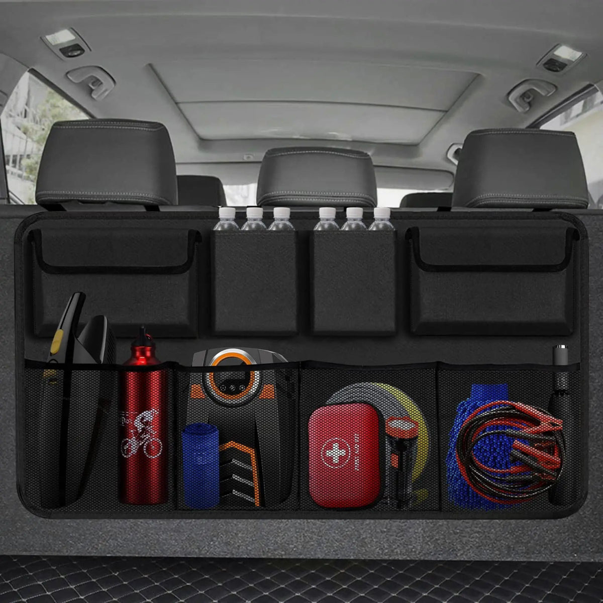 Car Trunk Organisers attached on Backseat - Car Story