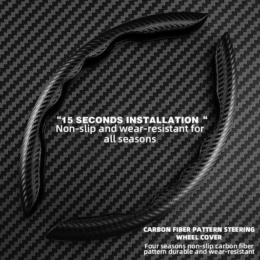 Carbon Fiber Car Steering Wheel Cover - Car Story