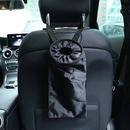 Garbage Bag attached on Car Seat - Car Story