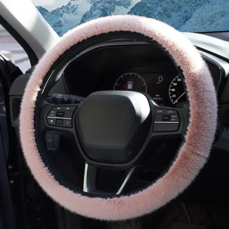 Plush Car Steering Wheel - Car Story