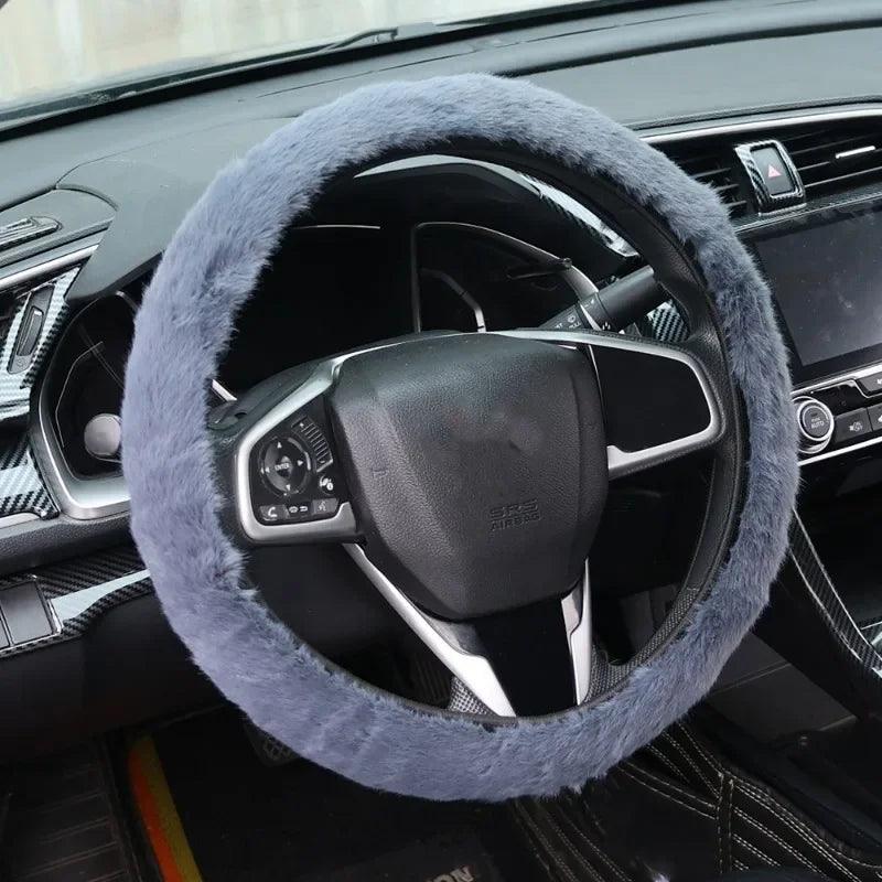 Plush Car Steering Wheel - Car Story