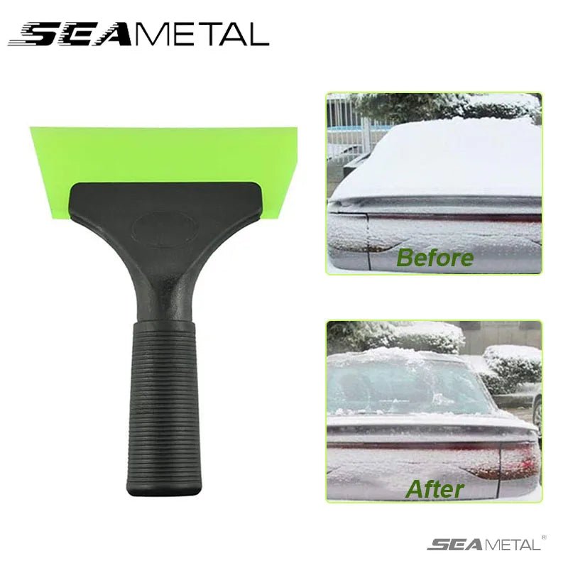 SEAMETAL Non - Scratch Soft Silicone Handy Squeegee Car Water Window Wiper Snow Clean Scraping Tool Film Scraper Car Accessories - Car Story